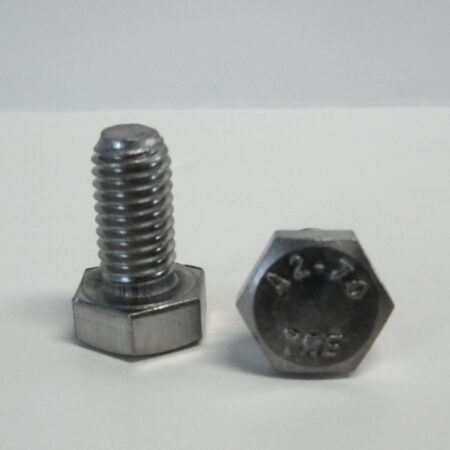 Stainless Bolt Hex Head M 8 x 16