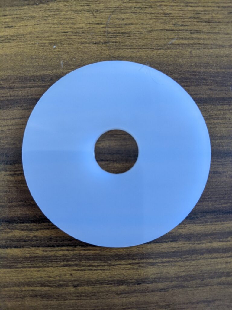 Nylon Fender Washer (Natural White) 1/2x2