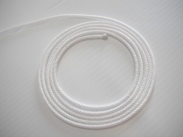 Spectra Downhaul Line  White 4mm  sold by the foot