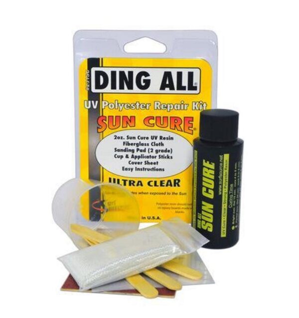 Chinook Ding All  Sun cure UV polyester repair kit